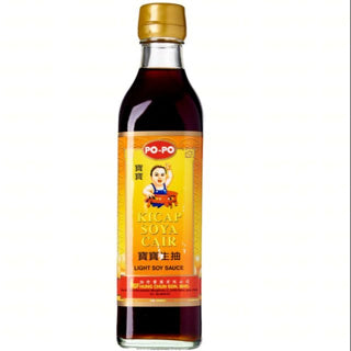 Popo Light Soy Sauce and Condiments 宝宝 生抽   720ml