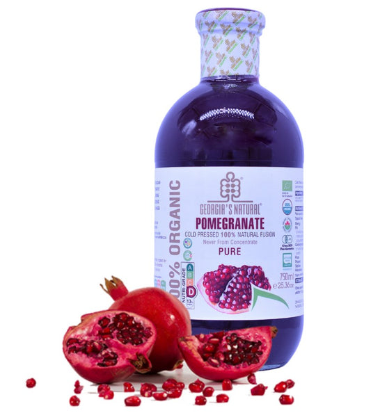 Georgia's Natural Pure Pomegranate Juice 750mL