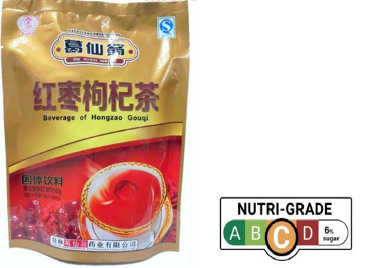 Ge Xian Weng Red Dates Goji Berry Tea 葛仙翁红枣枸杞茶