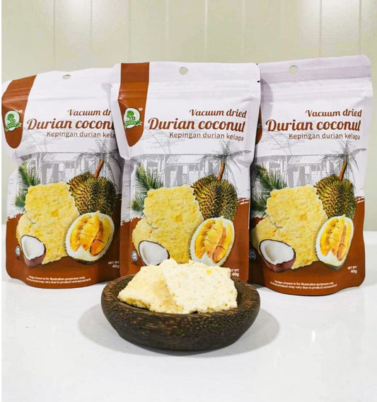 Vacuum Dried Durian Coconut