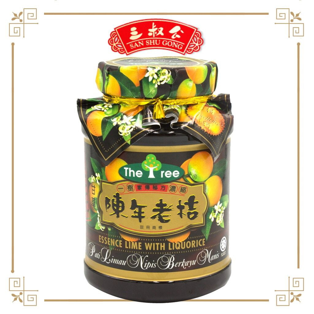 San Shu Gong The Tree Essence Lime with Liquorice (Chen Nie Lao Ji) 一树甘草陈年老桔（浓缩）800g