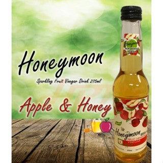 Honeymoon Sparkling Fruit Vinegar Drink ( Apple/ Lemon )