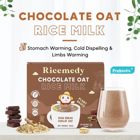 Ricemedy Chocolate Oat Rice Milk 巧克力燕麦米奶 (BOX)