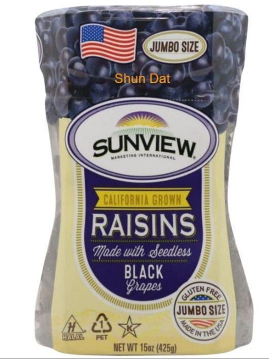 Sunview Organic Black Raisins