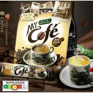 Sin Yoon Loong My Cofe White Coffee and Products 怡保新源隆三合一白咖啡