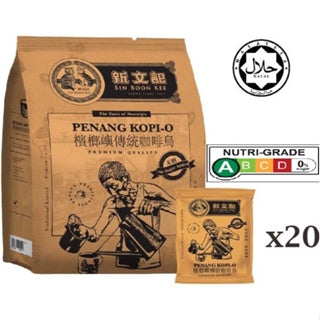 Sin Boon Kee Penang Kopi-O (No Sugar) and  Products 新文记槟榔屿传统咖啡乌 (无糖)