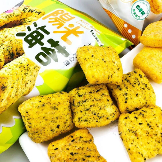 Taiwan Multi Grain Cracker Seaweed 阳光海苔