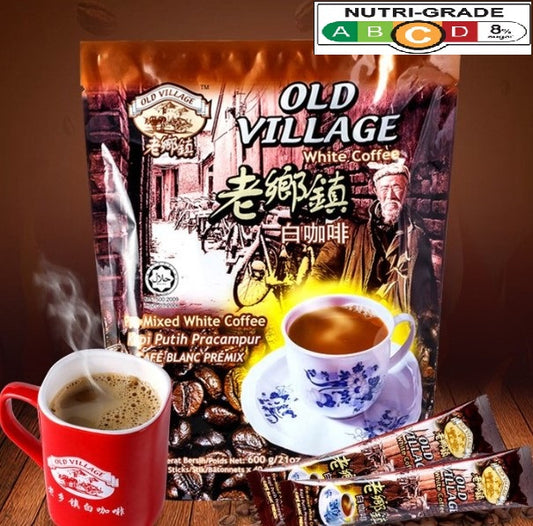 Old Village White Coffee Powder 老乡镇 白咖啡 Halal