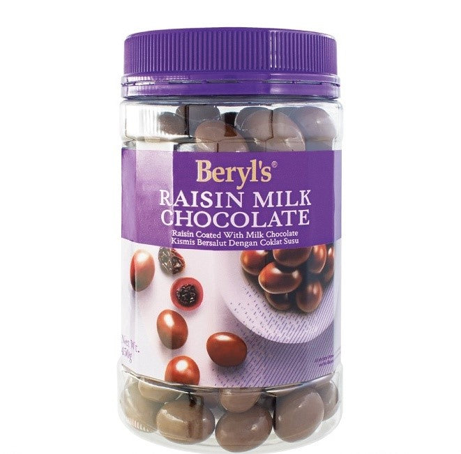 Beryl's Raisin Coated With Milk Chocolate