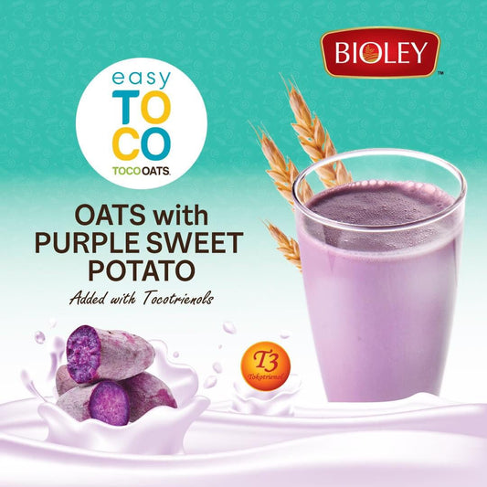 Oats with Purple Sweet Potato (BIOLEY Easy Toco)