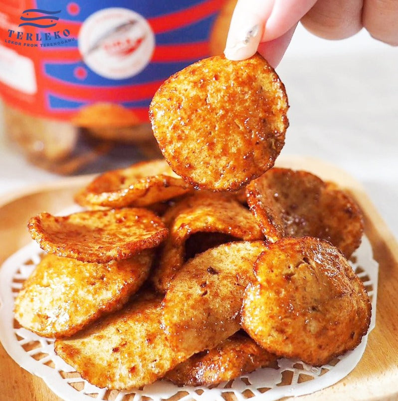 Terleko Lekor Chips (Keropok Lekor) (Spicy)