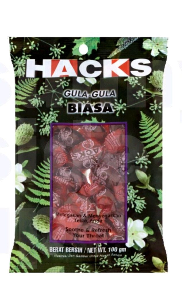 Hacks Original & Honey Lemon Cough Sweet & Blackcurrant Sweets