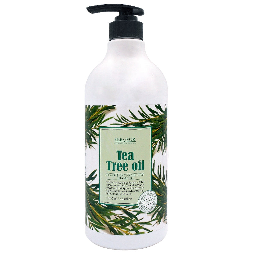 FERVEOR TEA TREE OIL SCALP & ANTI HAIR LOSS SHAMPOO 1000ML