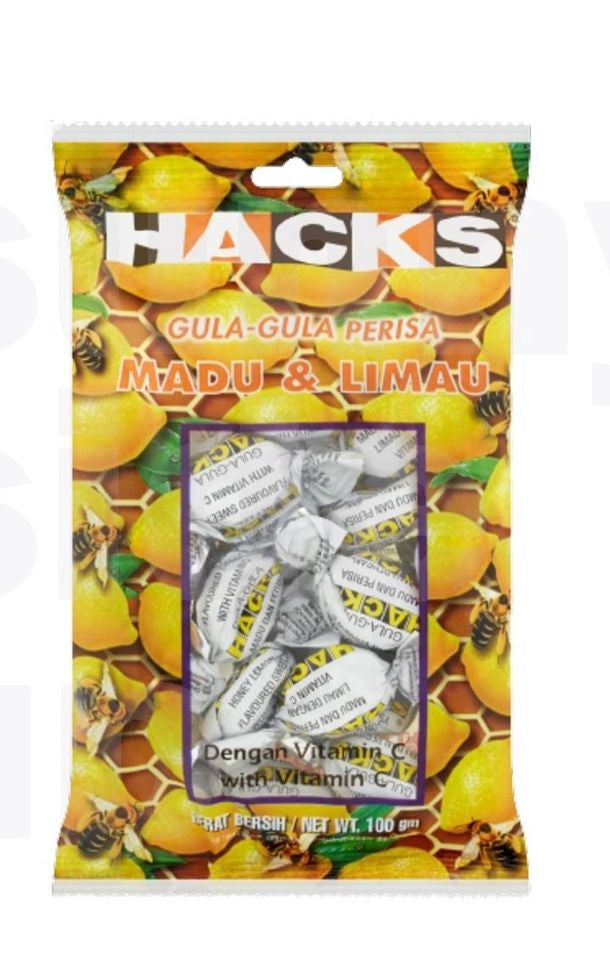 Hacks Original & Honey Lemon Cough Sweet & Blackcurrant Sweets