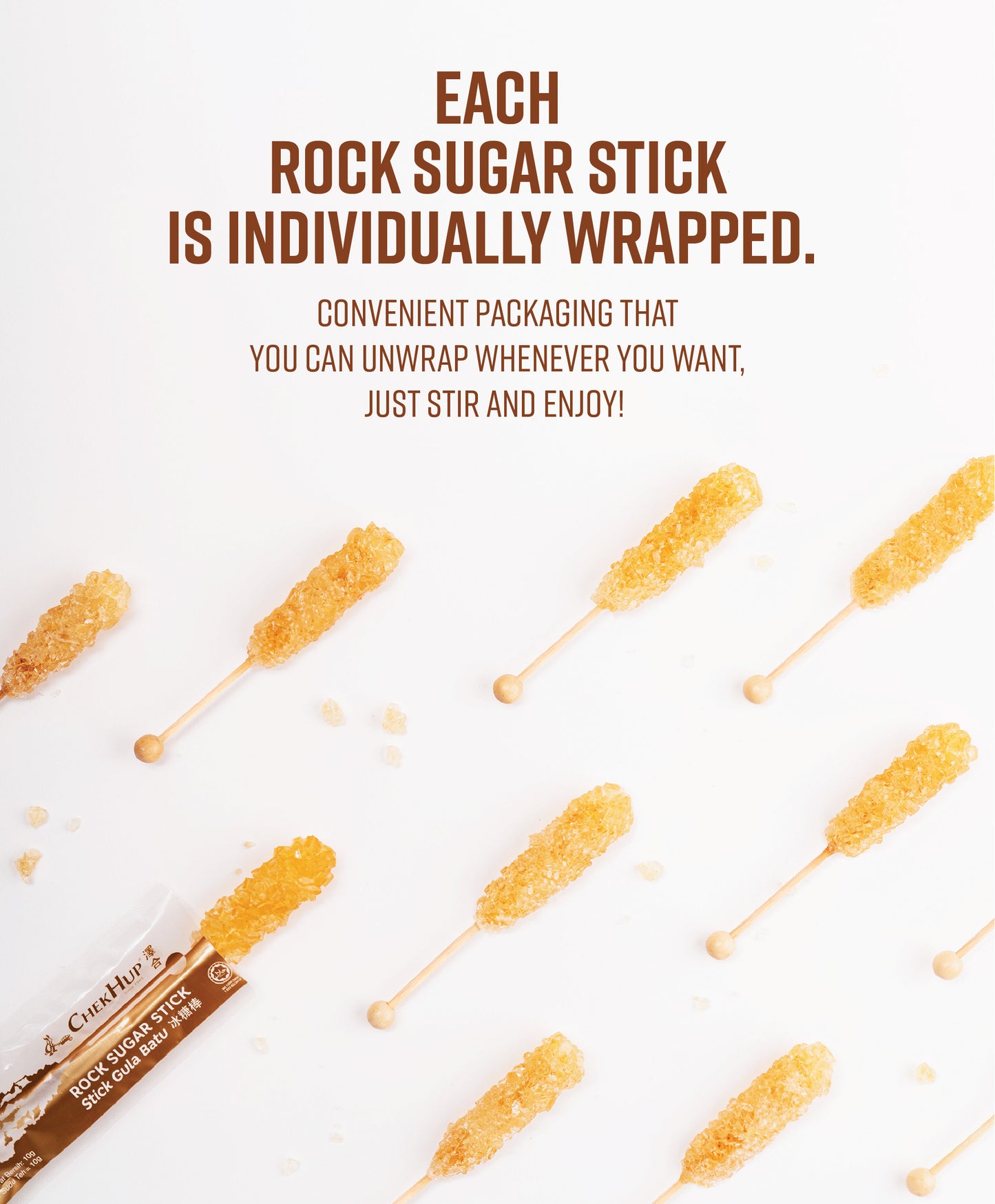 Rock Sugar Stick (Chek Hup)