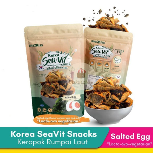 Seaweed Salted Egg Cracker Chips and Products