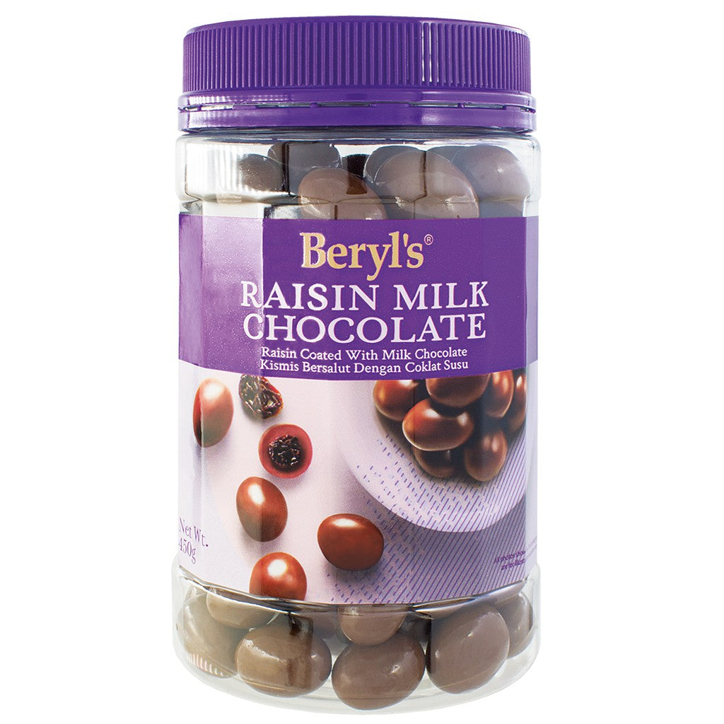 Beryl's Raisin Coated With Milk Chocolate