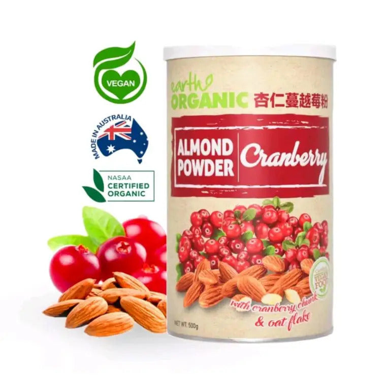 Earth Organic Almond Powder with Blueberry and Products 杏仁蓝莓粉