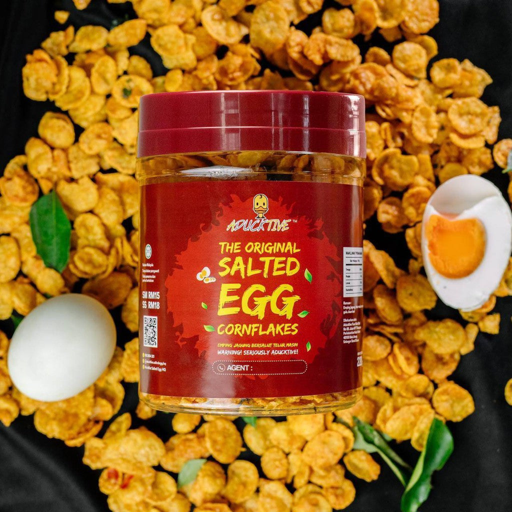 Aducktive Salted Egg Cornflakes/Mushroom Crisp and Products (Original/Spicy)