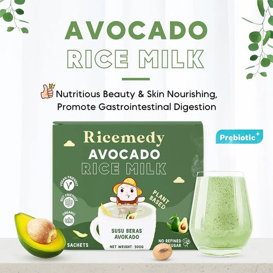 Ricemedy Avocado Rice Milk 鳄梨米奶  (Sachet)