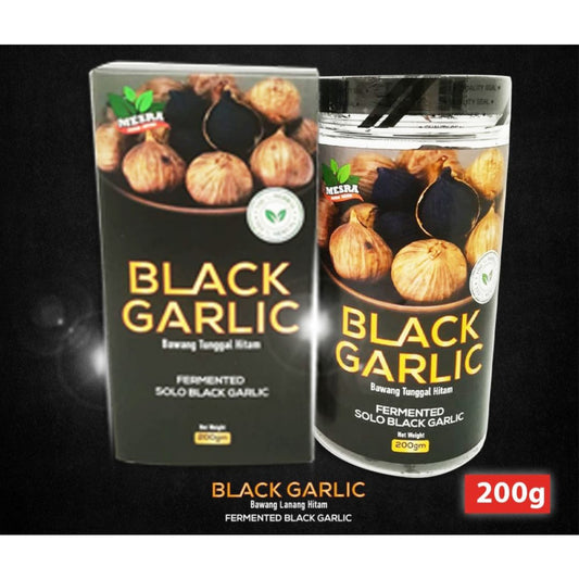 Mesra Herbs Black Garlic Fermented Solo Black Garlic