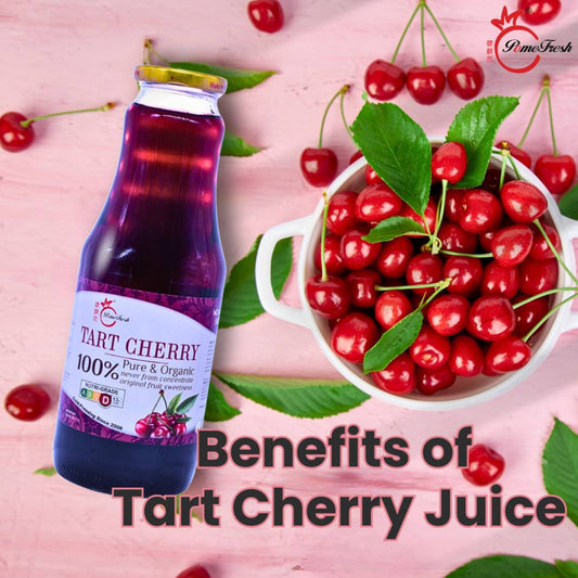 Tart Cherry Juice (PomeFresh 100% Pure Organic Tart Cherry Juice)