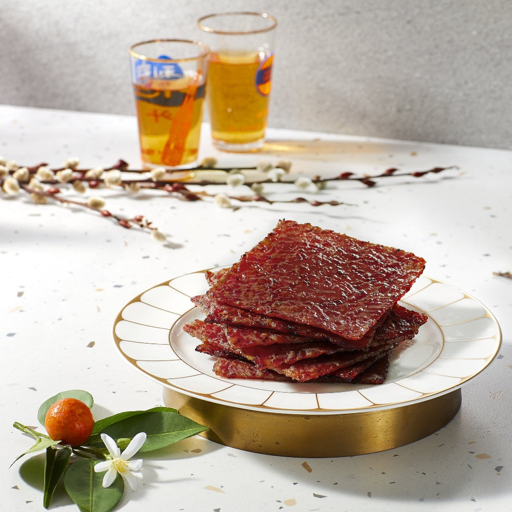 Fragrance 500g Sliced Tender Bak Kwa (Vacuum Packed) (真空) 招牌切片软肉干 Tender Pork Slice