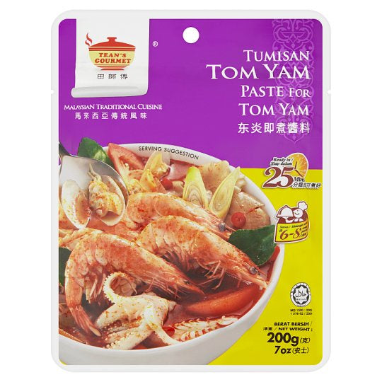 Tean’s Gourmet Cooking Pastes (Halal) Tom Yam 田师傅 即煮酱料 东炎